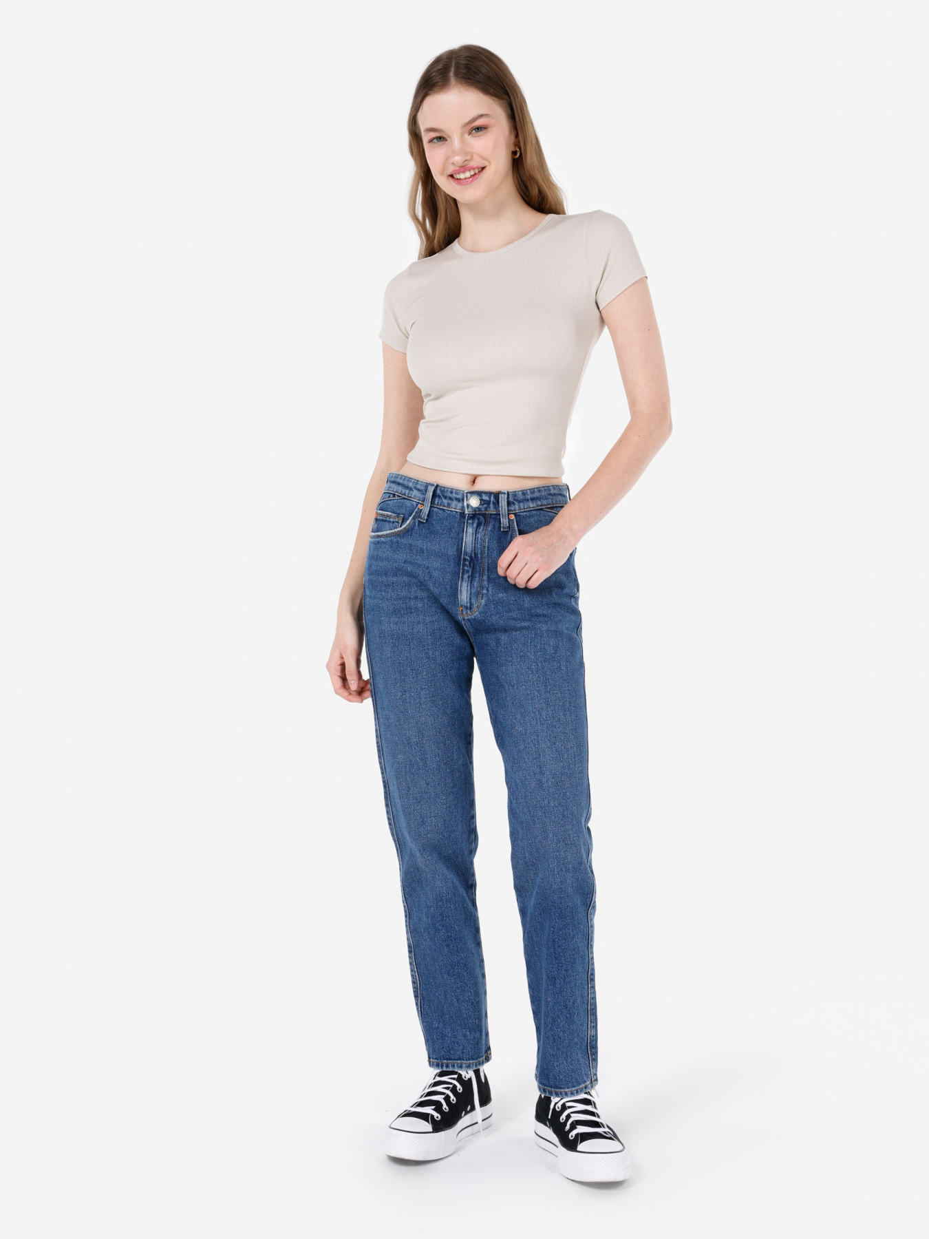 Футболки и поло Colin’s модель CL1068560_Q1.V1_BEI Фото