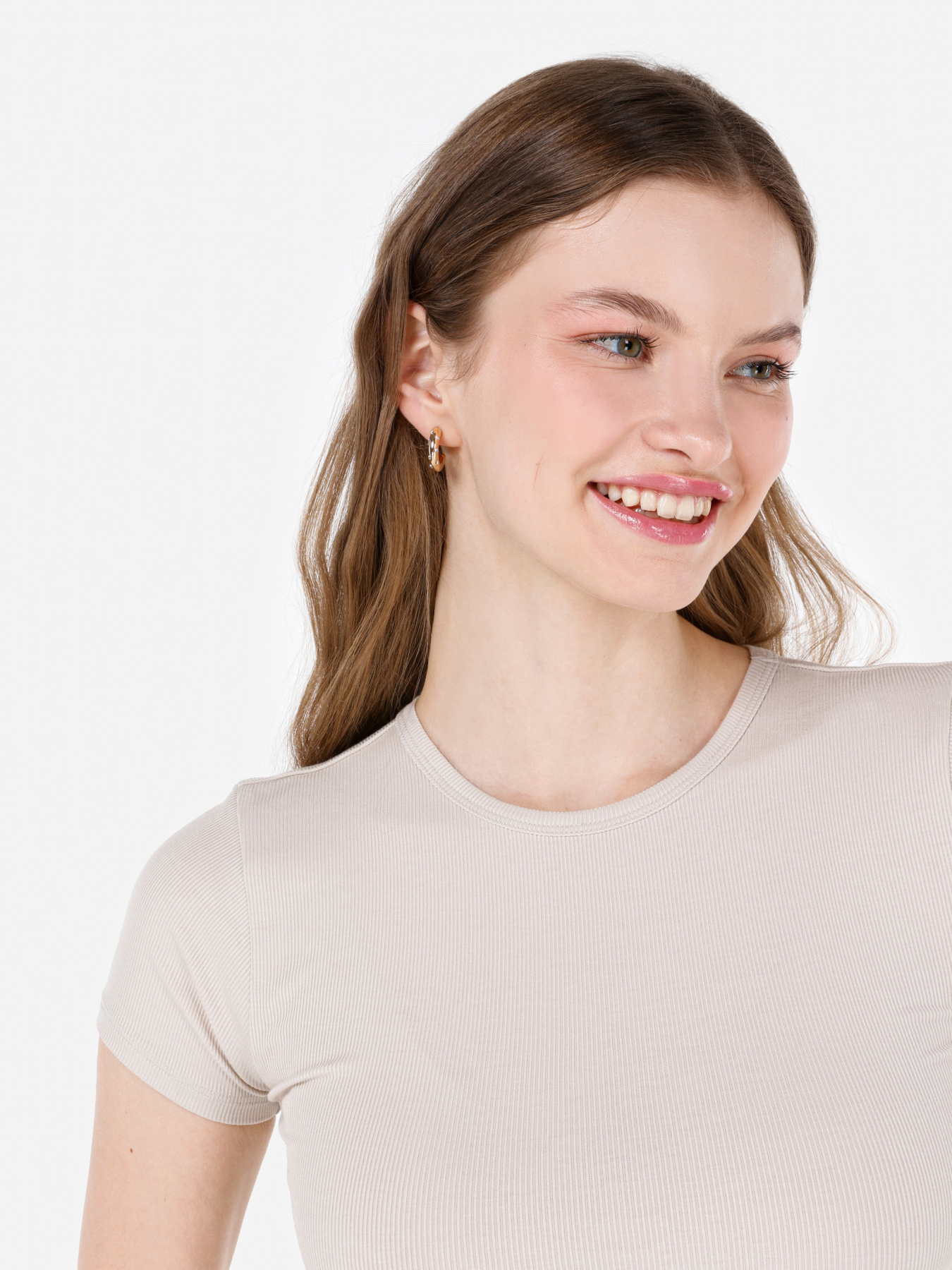 Футболки и поло Colin’s модель CL1068560_Q1.V1_BEI Фото