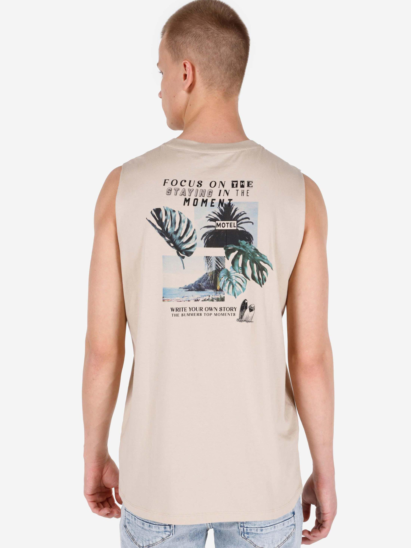 Футболки і поло Colin’s модель CL1068774_Q1.V1_BEI Фото