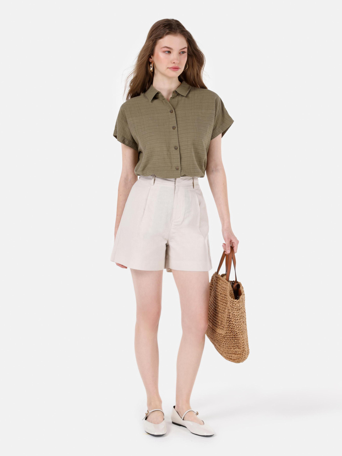 Шорты Colin’s модель CL1068966_Q1.V1_BEI Фото