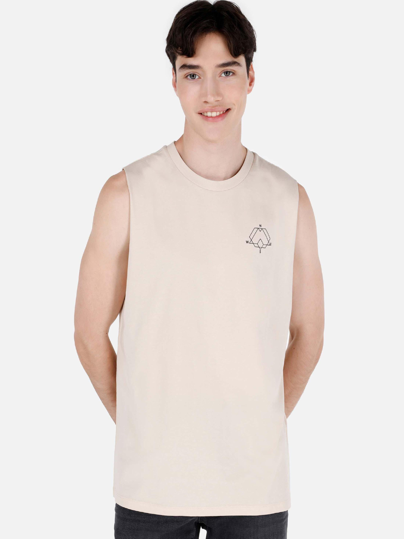 Футболки и поло Colin’s модель CL1069890_Q1.V1_BEI Фото