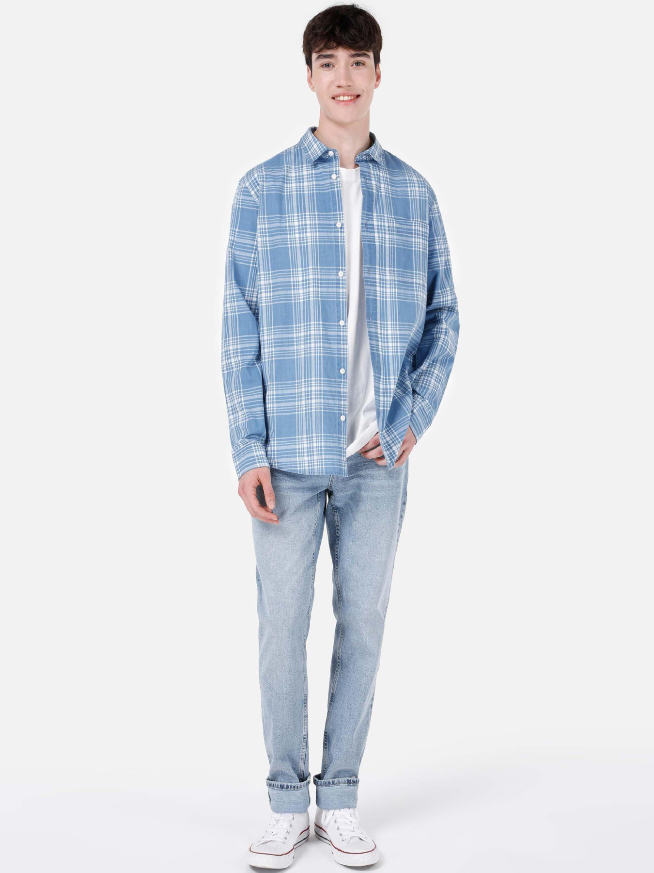 Рубашки Colin’s модель CL1061787_Q1.V1_BLE Фото