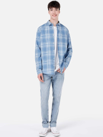 Рубашки Colin’s модель CL1061787_Q1.V1_BLE Рубашки Colin’s модель CL1061787_Q1.V1_BLE Фото