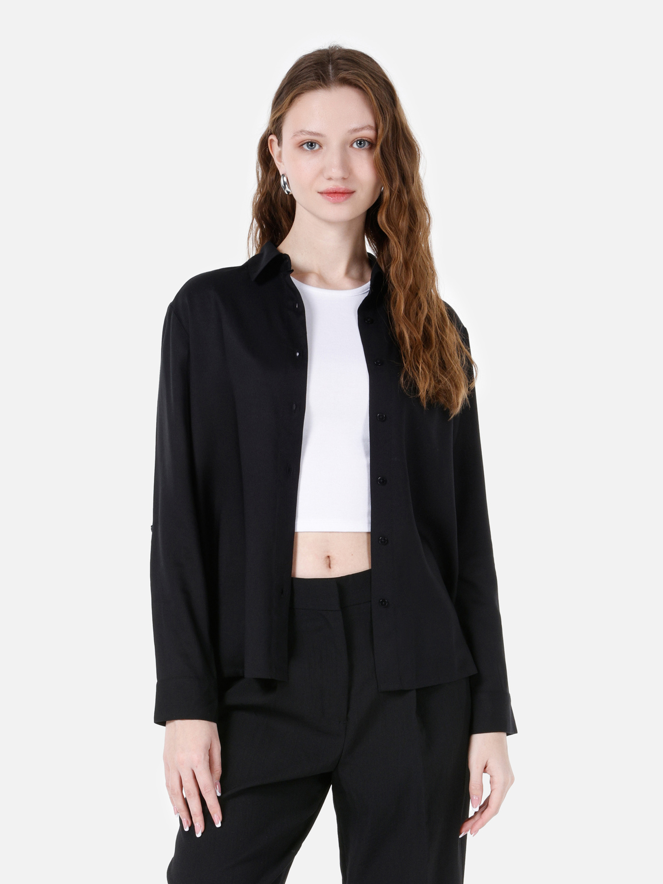 Рубашки Colin’s модель CL1066570_Q1.V1_BLK Фото