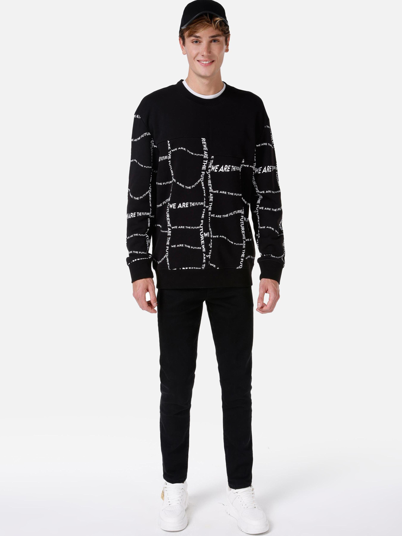 Кофты и свитера Colin’s модель CL1066732_Q1.V1_BLK Фото