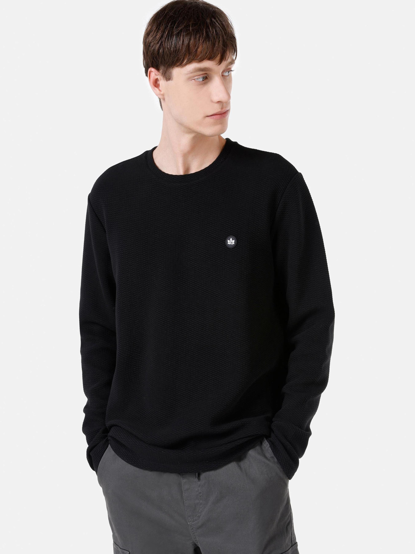 Худи и свитшоты Colin’s модель CL1066758_Q1.V1_BLK Фото