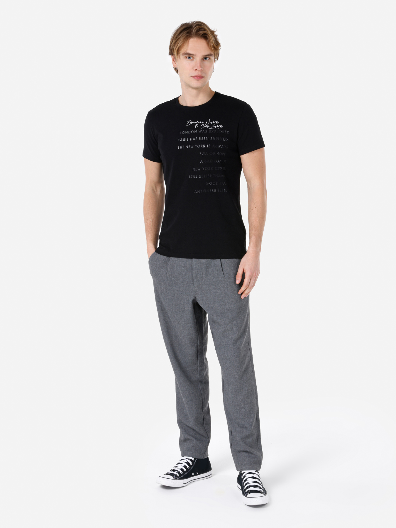 Футболки и поло Colin’s модель CL1067043_Q1.V1_BLK Фото