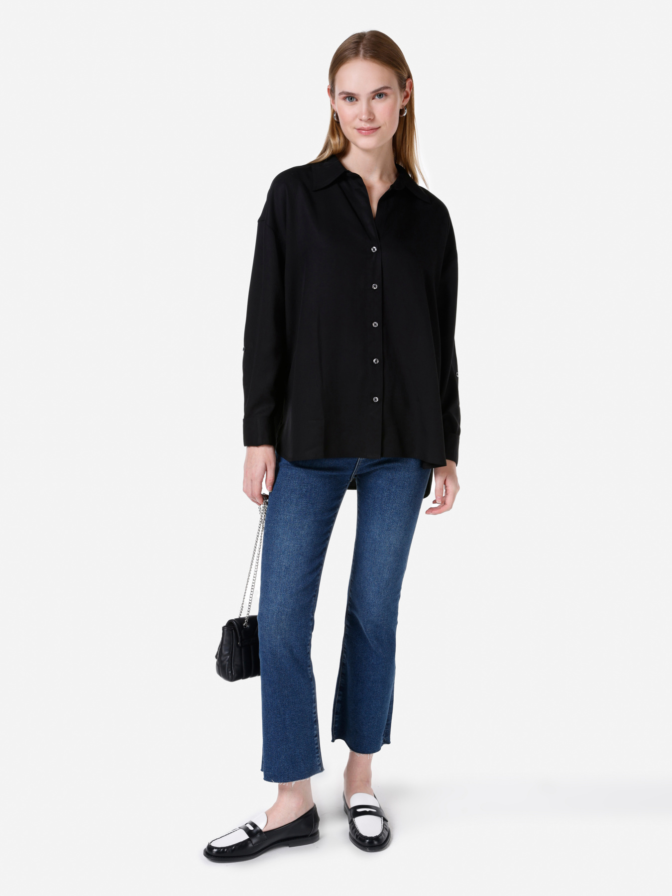 Сорочки Colin’s модель CL1067131_Q1.V1_BLK Фото