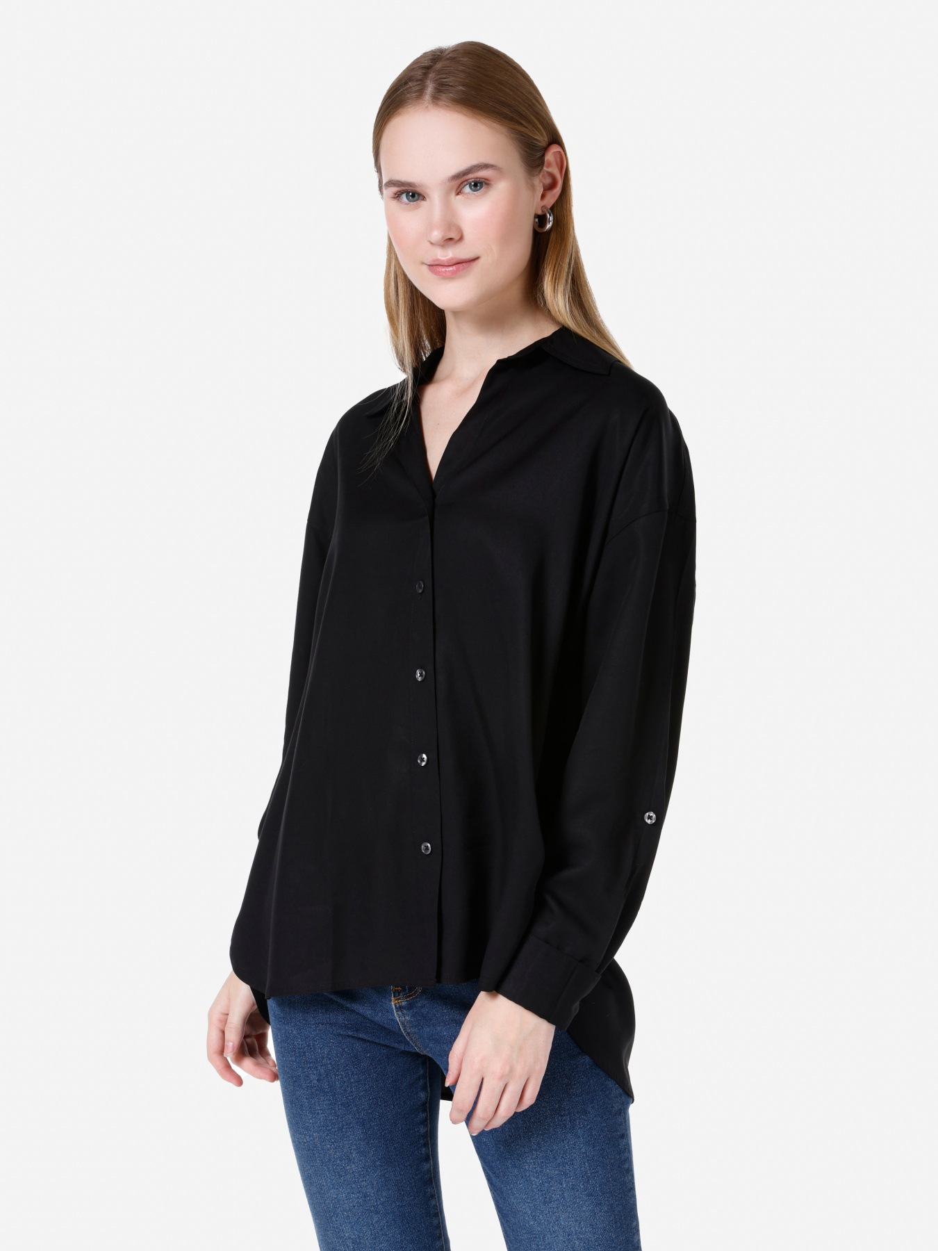 Сорочки Colin’s модель CL1067131_Q1.V1_BLK Фото