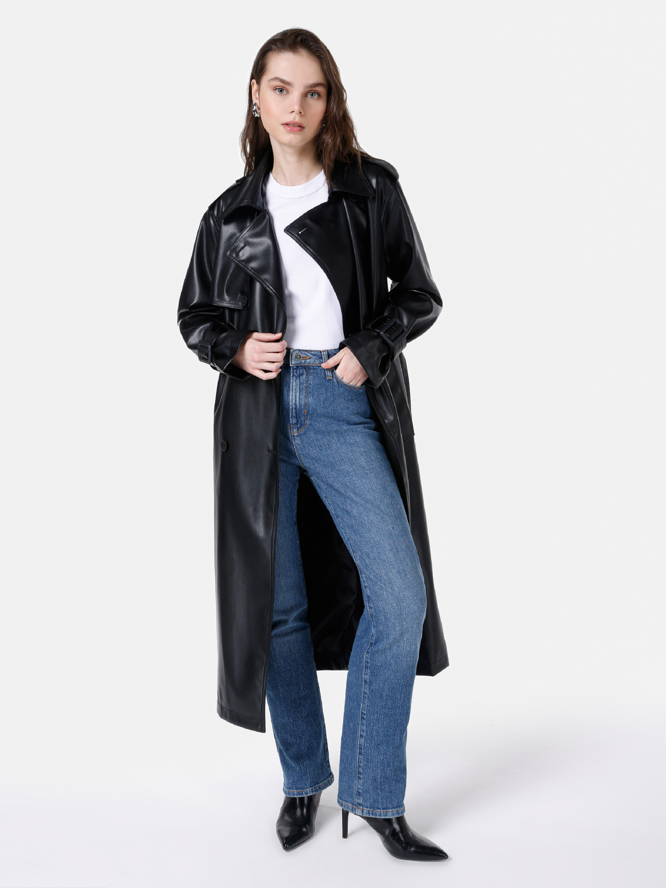 Пальто и плащи Colin’s модель CL1067291_Q1.V1_BLK Фото