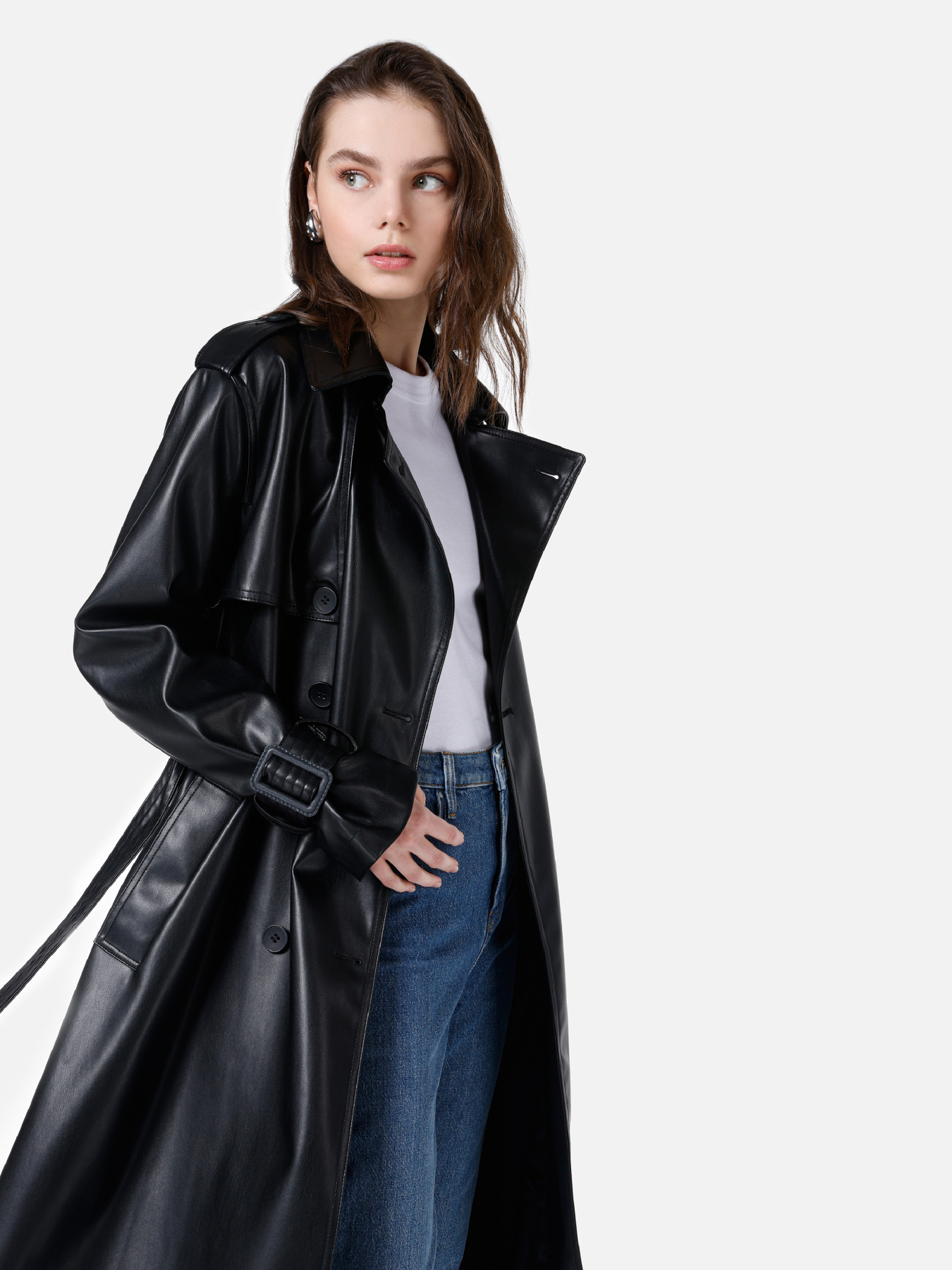 Пальта та плащі Colin’s модель CL1067291_Q1.V1_BLK Фото