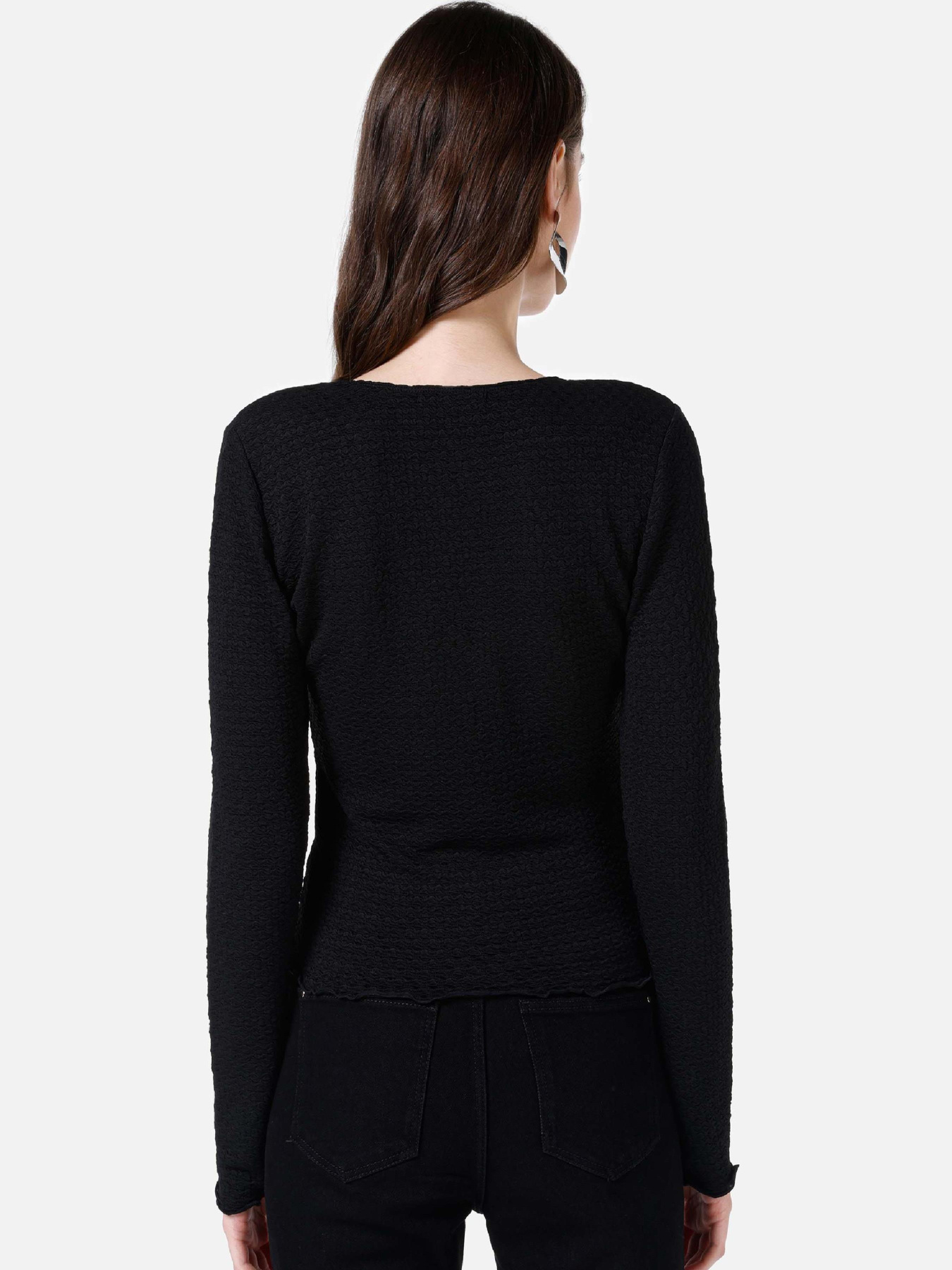 Кофты и свитера Colin’s модель CL1067296_Q1.V1_BLK Фото