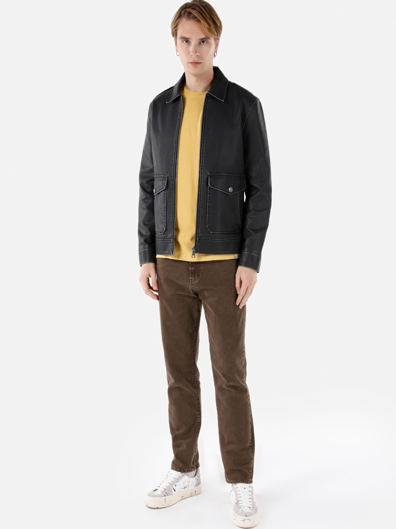 Куртки и дубленки Colin’s модель CL1067352_Q1.V1_BLK Фото