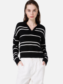 Кофты и свитера Colin’s модель CL1067372_Q1.V1_BLK Фото