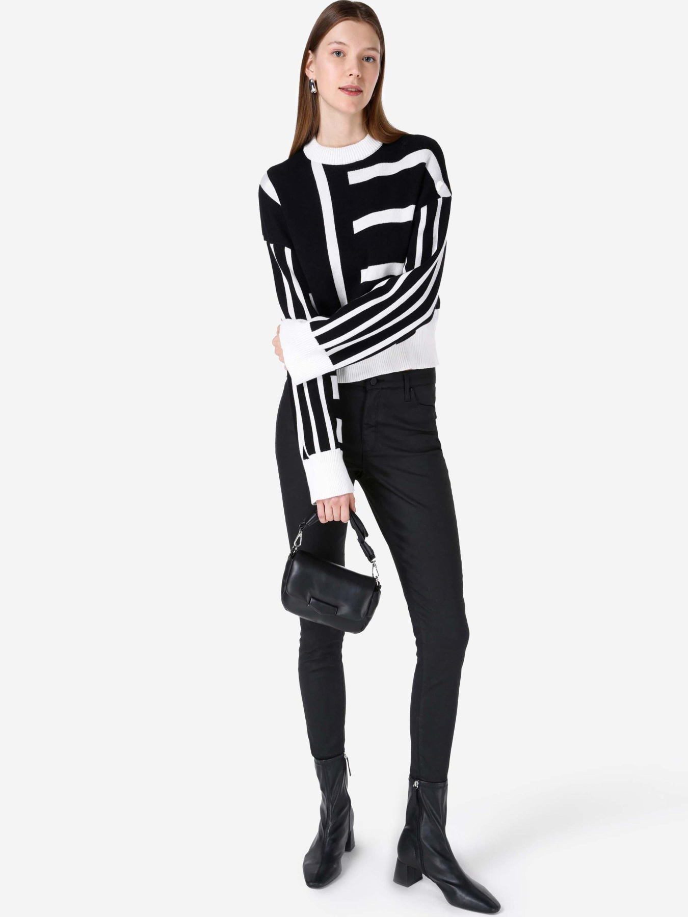 Кофты и свитера Colin’s модель CL1067373_Q1.V1_BLK Фото