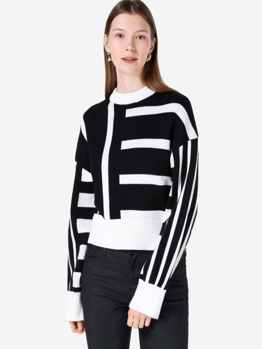 Кофты и свитера Colin’s модель CL1067373_Q1.V1_BLK Фото