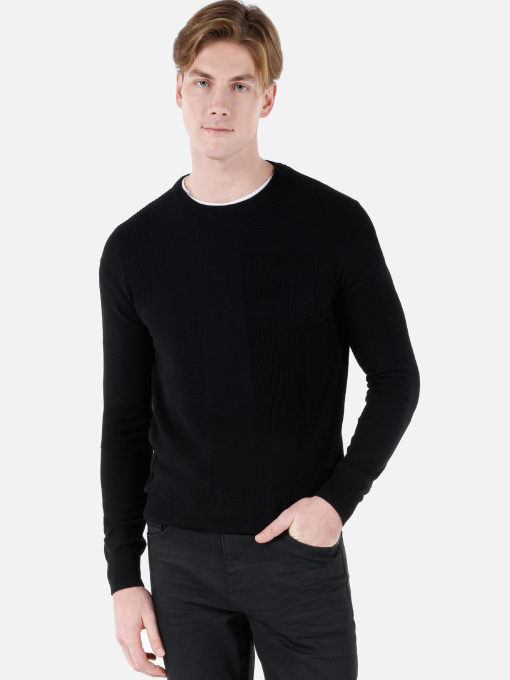 Худи и свитшоты Colin’s модель CL1067490_Q1.V1_BLK Фото