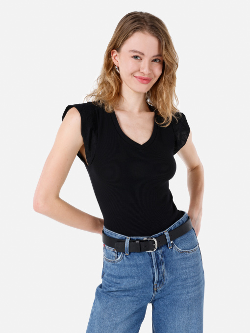 Футболки и поло Colin’s модель CL1067924_Q1.V1_BLK Фото