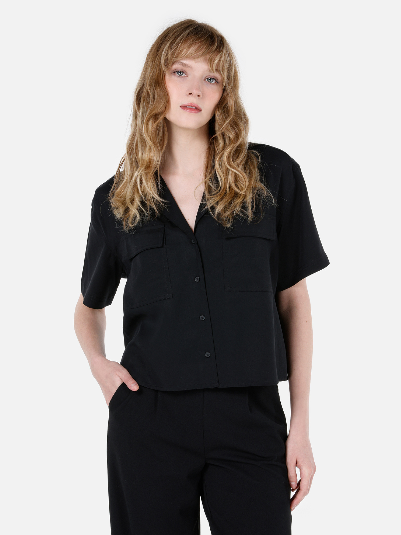 Сорочки Colin’s модель CL1068238_Q1.V1_BLK Фото