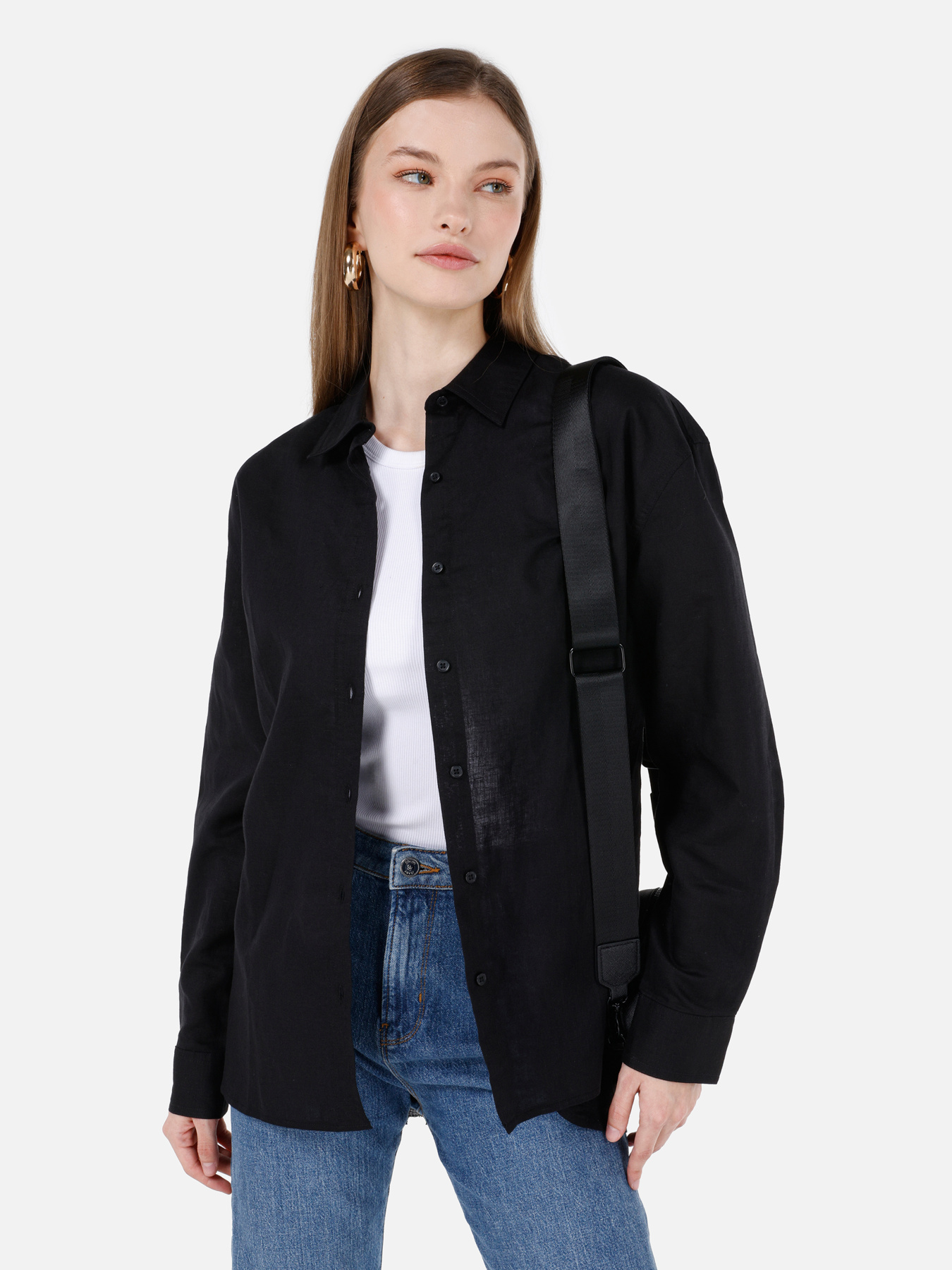 Сорочки Colin’s модель CL1068538_Q1.V1_BLK Фото