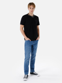 Футболки і поло Colin’s модель CL1068565_Q1.V1_BLK Футболки і поло Colin’s модель CL1068565_Q1.V1_BLK Фото