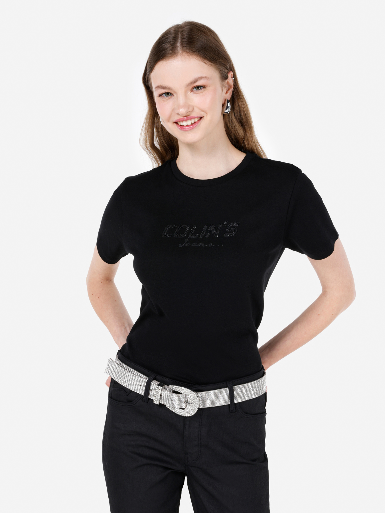 Футболки и поло Colin’s модель CL1068730_Q1.V1_BLK Фото