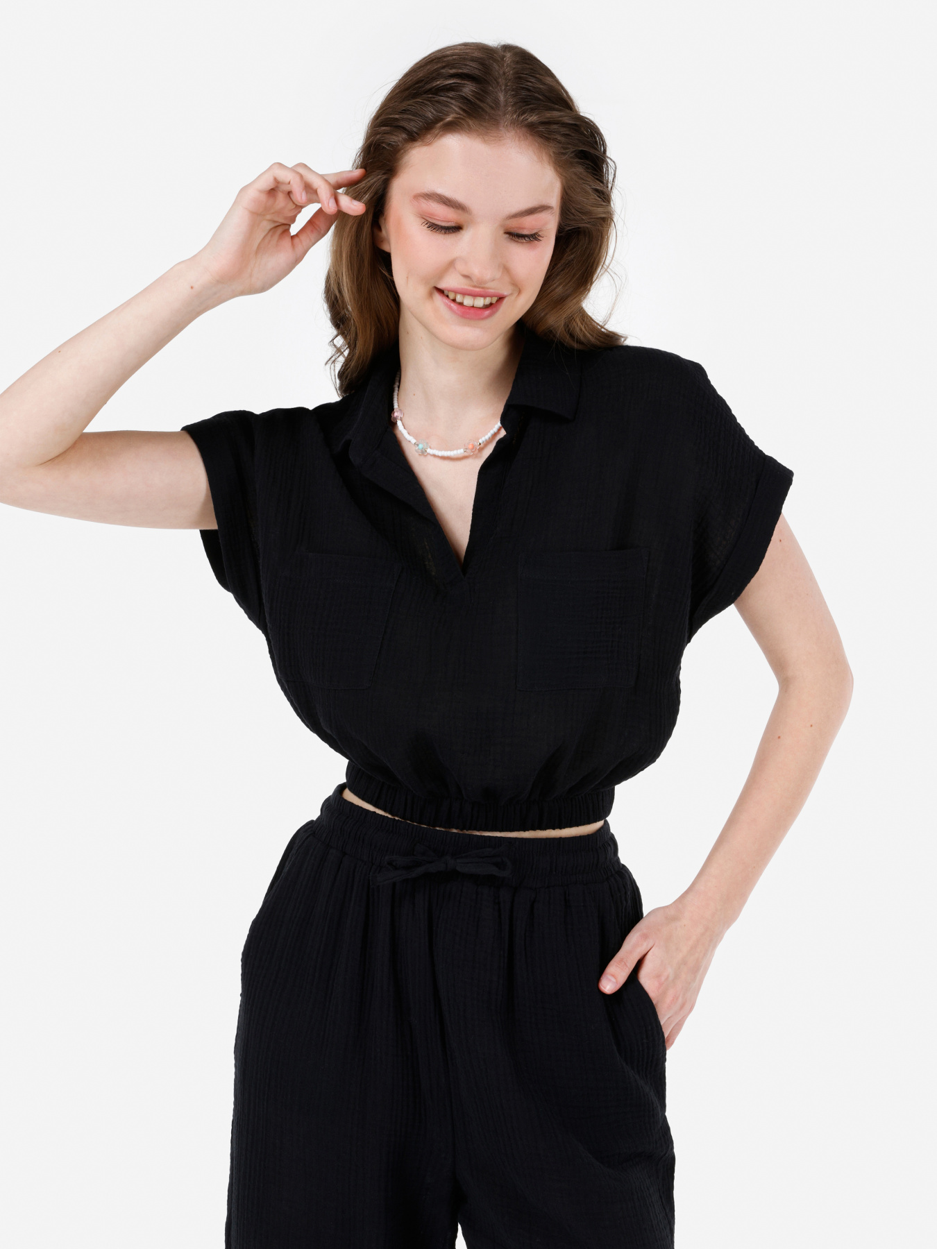 Рубашки Colin’s модель CL1068934_Q1.V1_BLK Фото