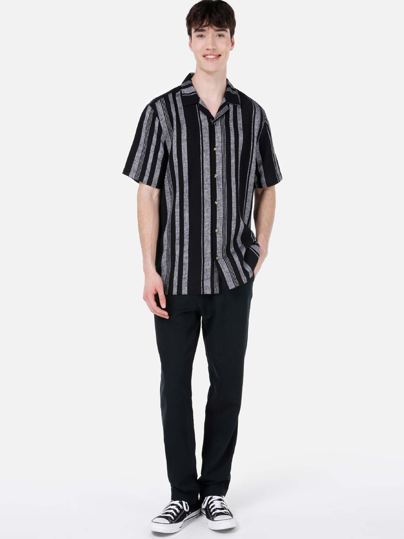 Сорочки Colin’s модель CL1069245_Q1.V1_BLK Фото