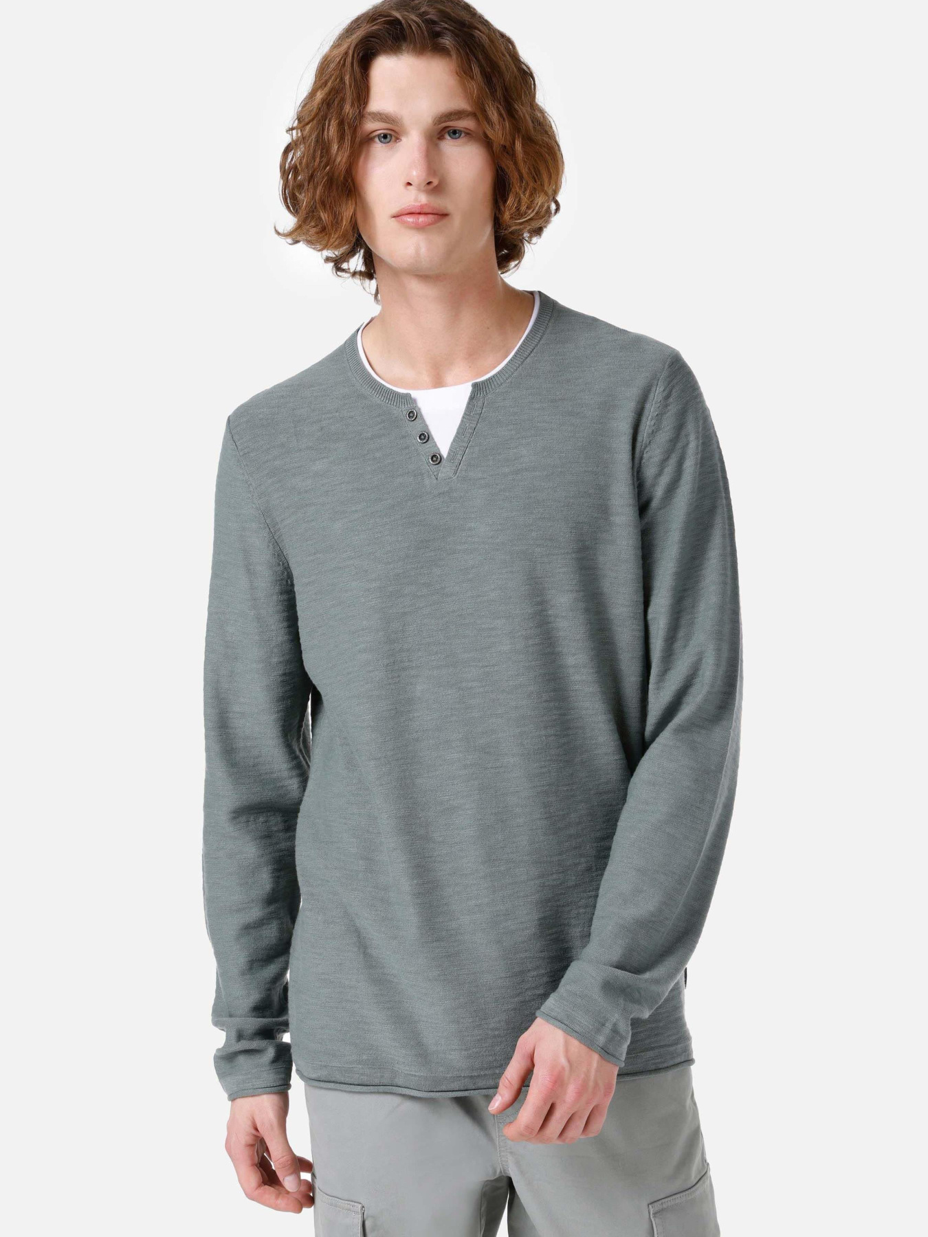 Кофты и свитера Colin’s модель CL1066806_Q1.V1_FGR Фото