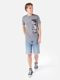 Футболки и поло Colin’s модель CL1066983_Q1.V1_GRA Футболки и поло Colin’s модель CL1066983_Q1.V1_GRA Фото