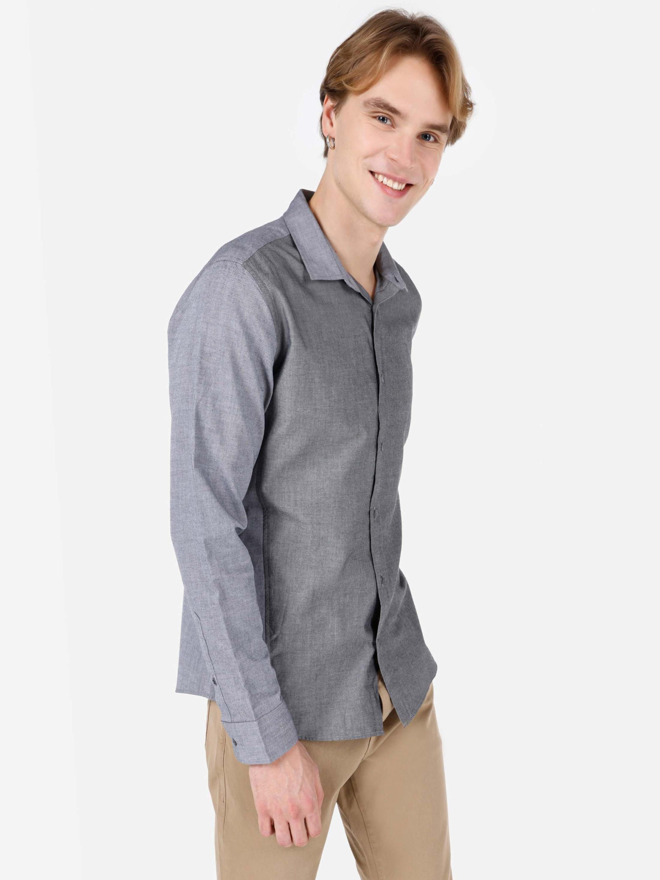 Сорочки Colin’s модель CL1067422_Q1.V1_GRA Фото