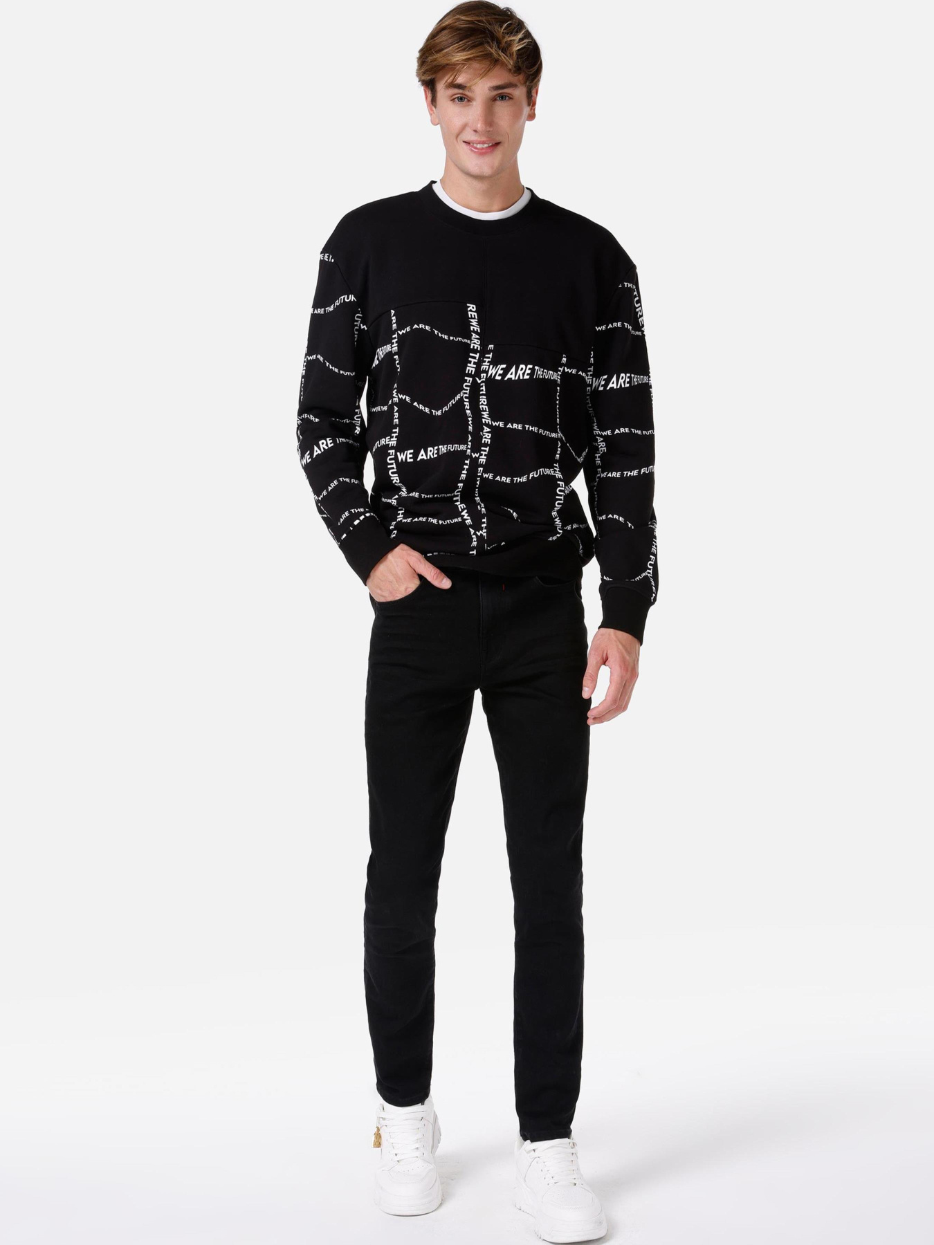 Кофты и свитера Colin’s модель CL1067490_Q1.V1_GRA Фото