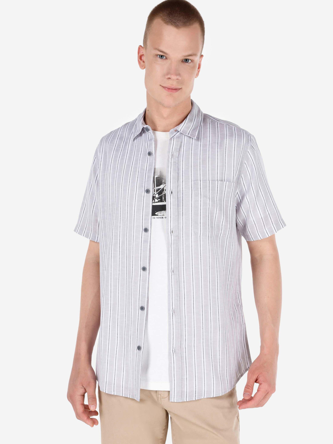 Сорочки Colin’s модель CL1067847_Q1.V1_GRA Фото