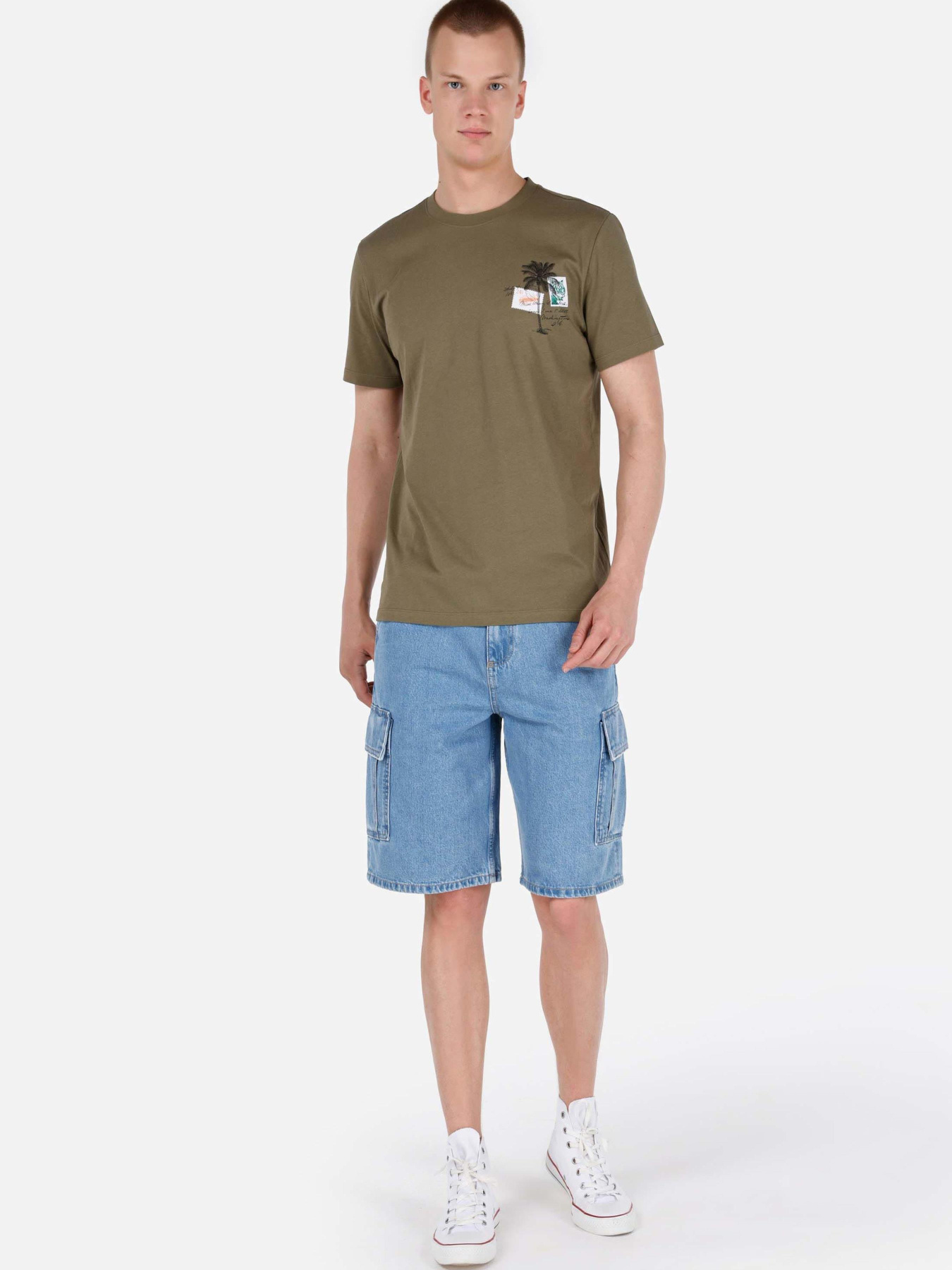 Футболки и поло Colin’s модель CL1066687_Q1.V1_KHA Фото