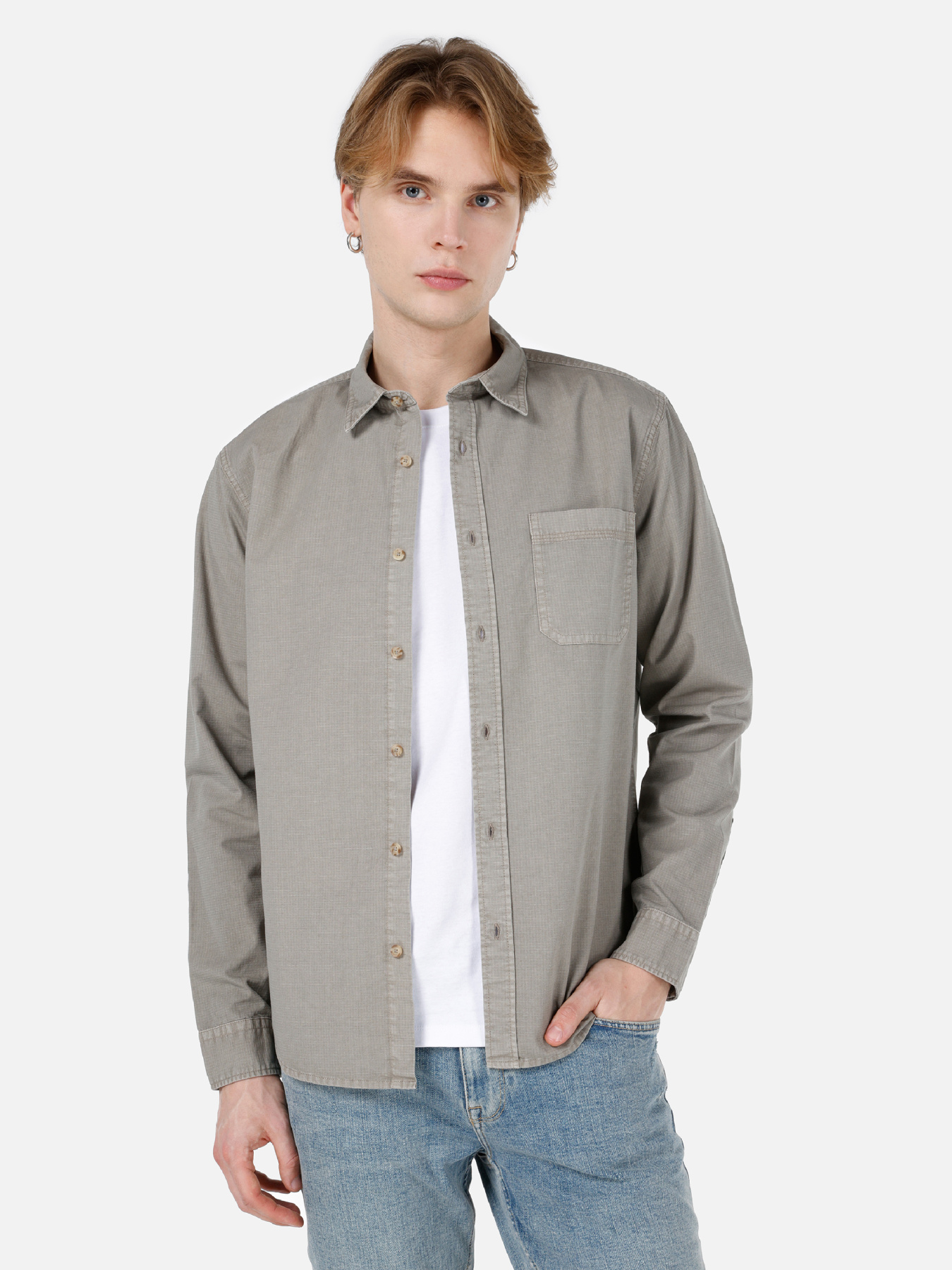 Рубашки Colin’s модель CL1066942_Q1.V1_KHA Фото