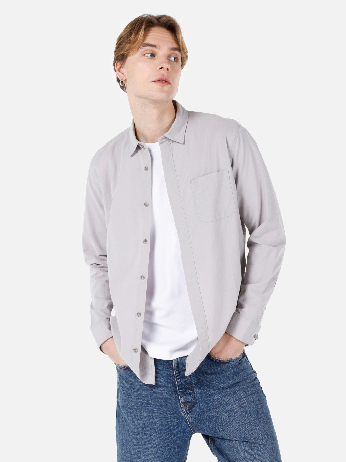 Рубашки Colin’s модель CL1067013_Q1.V1_LGR Фото