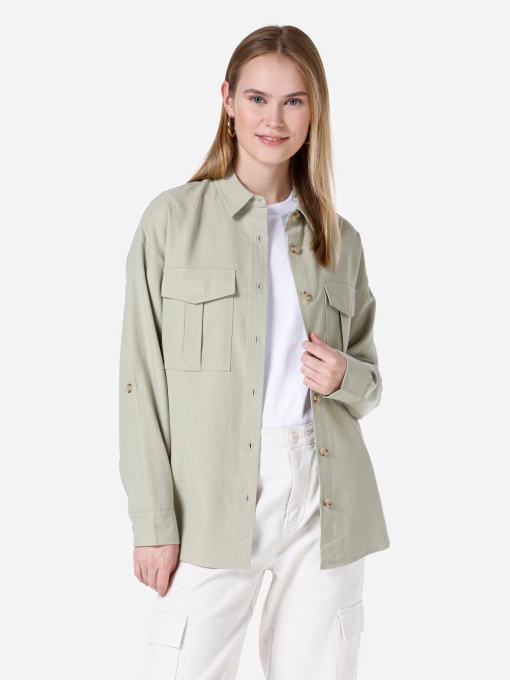 Рубашки Colin’s модель CL1067343_Q1.V1_OLV Фото