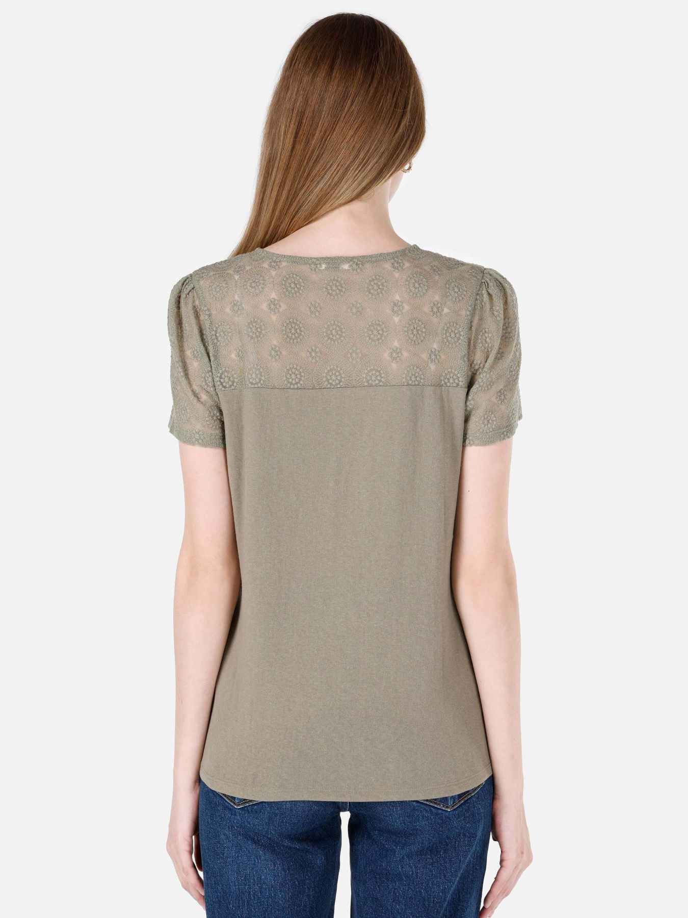 Футболки и поло Colin’s модель CL1067925_Q1.V1_OLV Фото