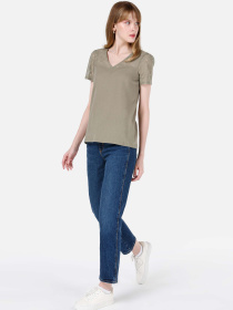 Футболки и поло Colin’s модель CL1067925_Q1.V1_OLV Фото