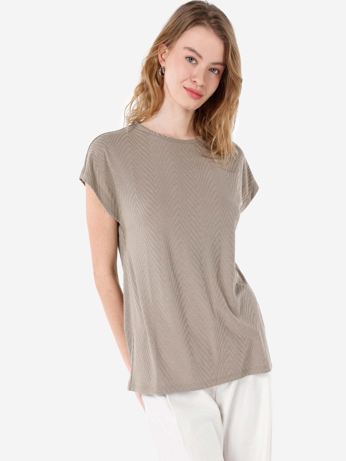 Футболки и поло Colin’s модель CL1067942_Q1.V1_OLV Фото