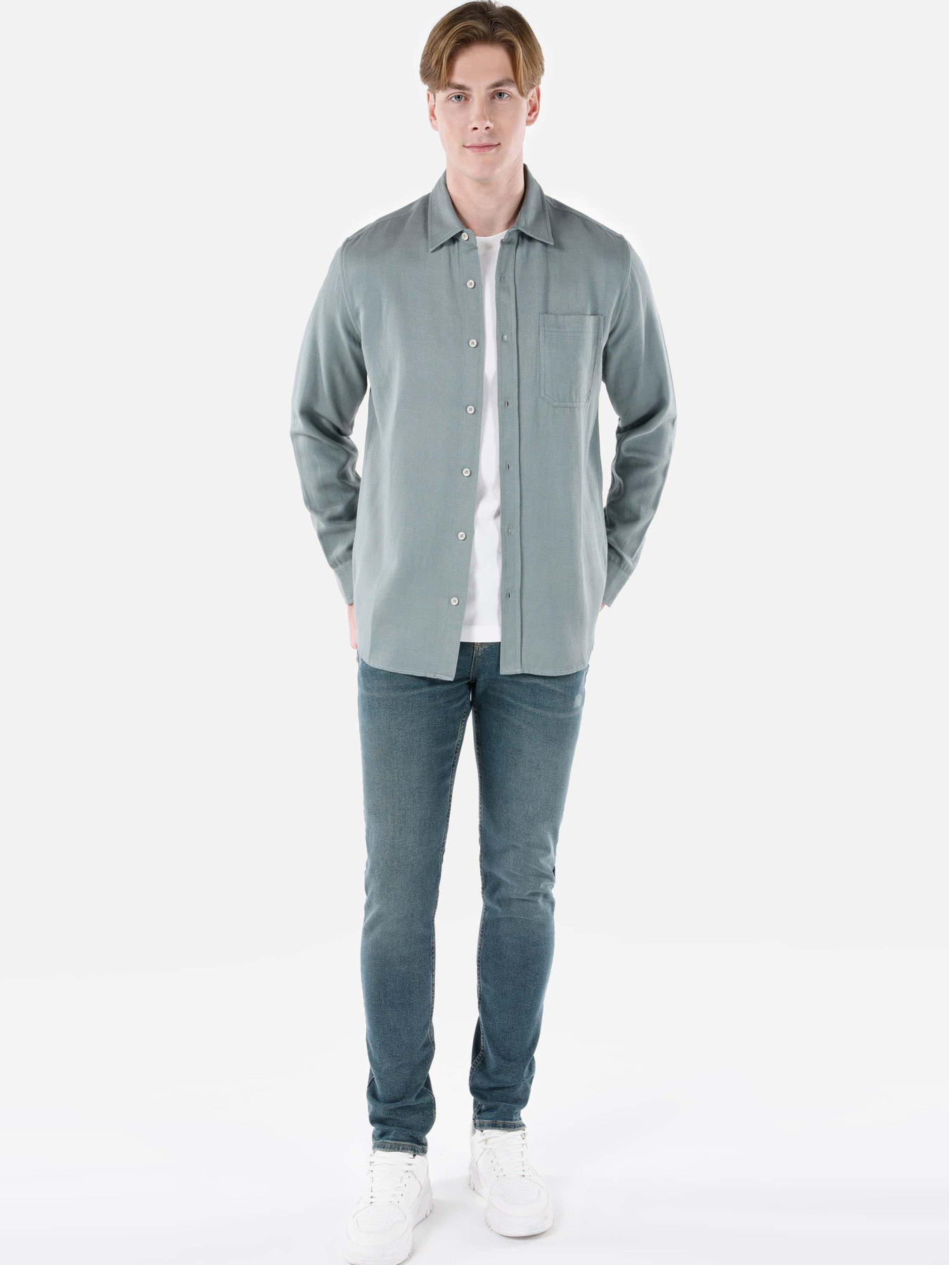 Сорочки Colin’s модель CL1066931_Q1.V1_SAG Фото