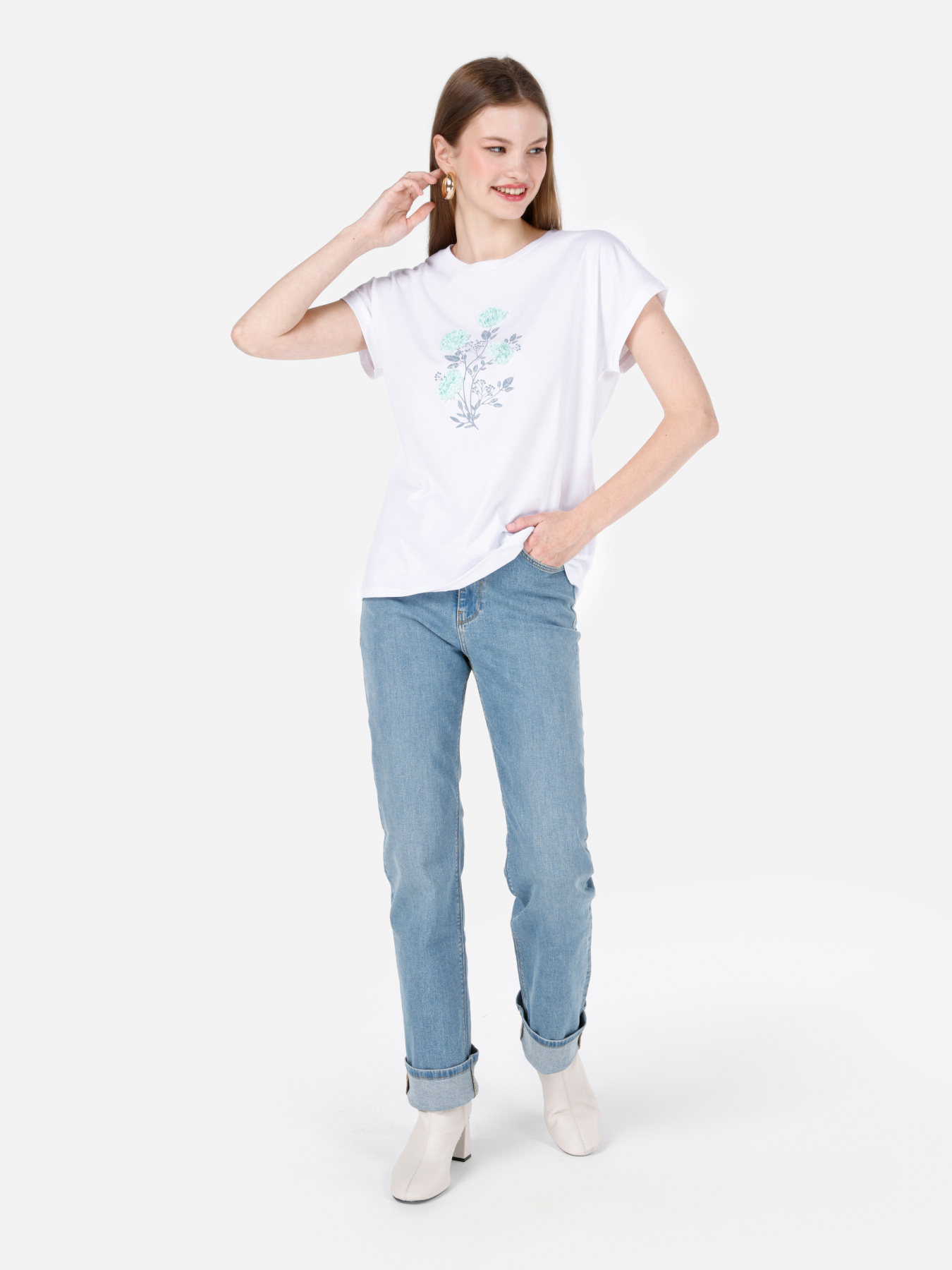 Футболки и поло Colin’s модель CL1066633_Q1.V1_WHT Фото