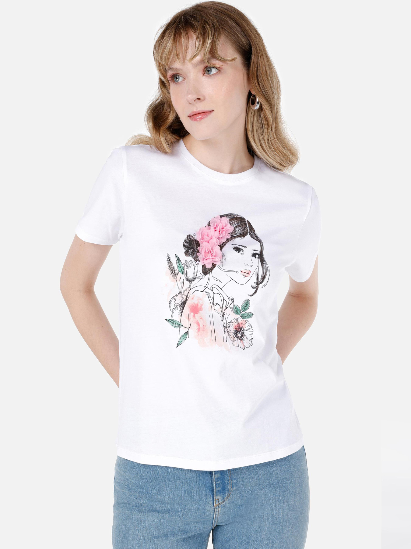 Футболки і поло Colin’s модель CL1066640_Q1.V1_WHT Фото