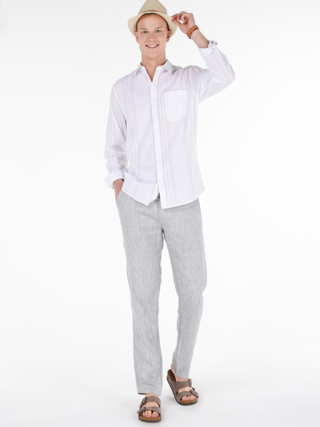 Рубашки Colin’s модель CL1066930_Q1.V1_WHT Фото