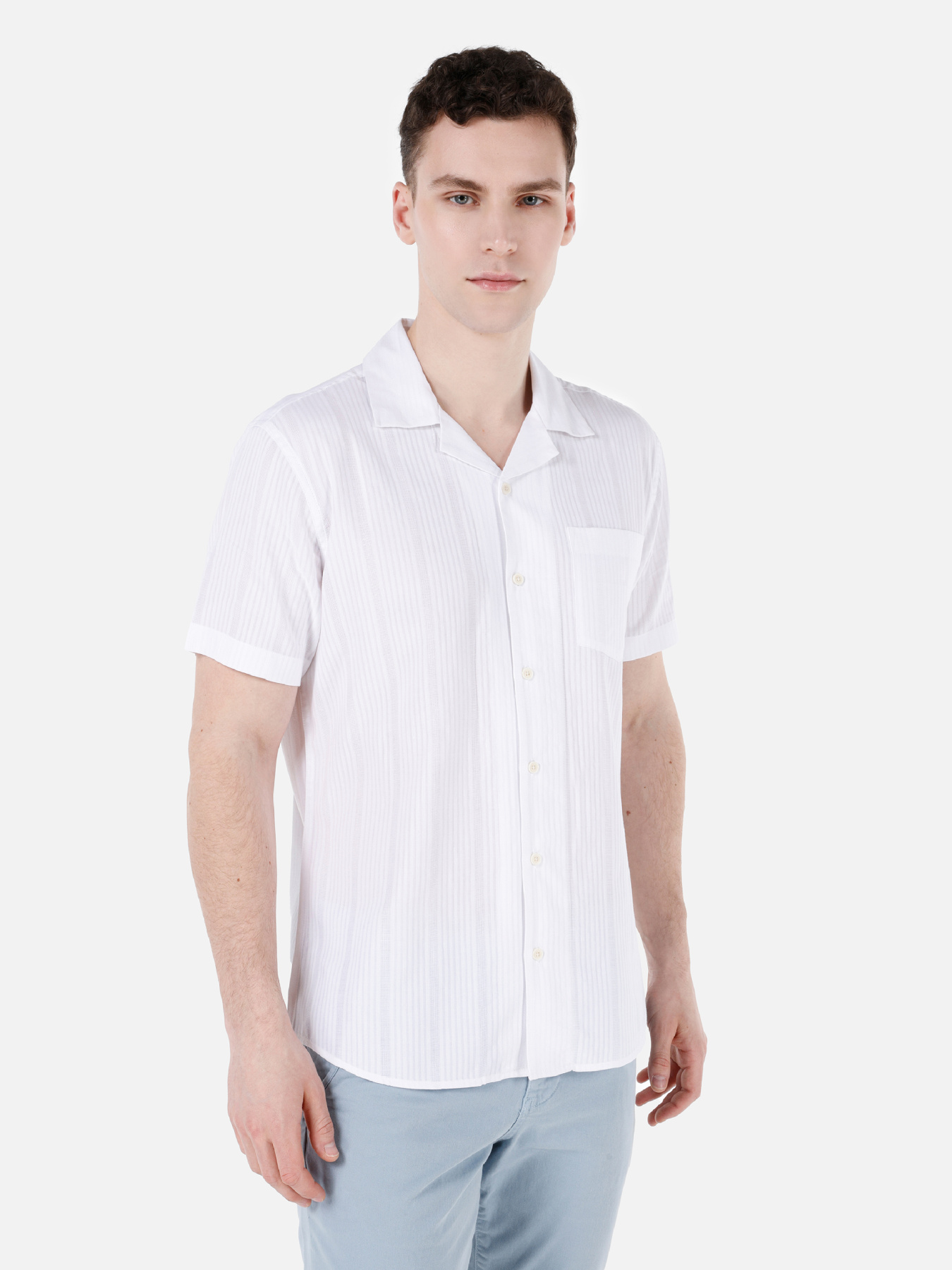 Сорочки Colin’s модель CL1067069_Q1.V1_WHT Фото