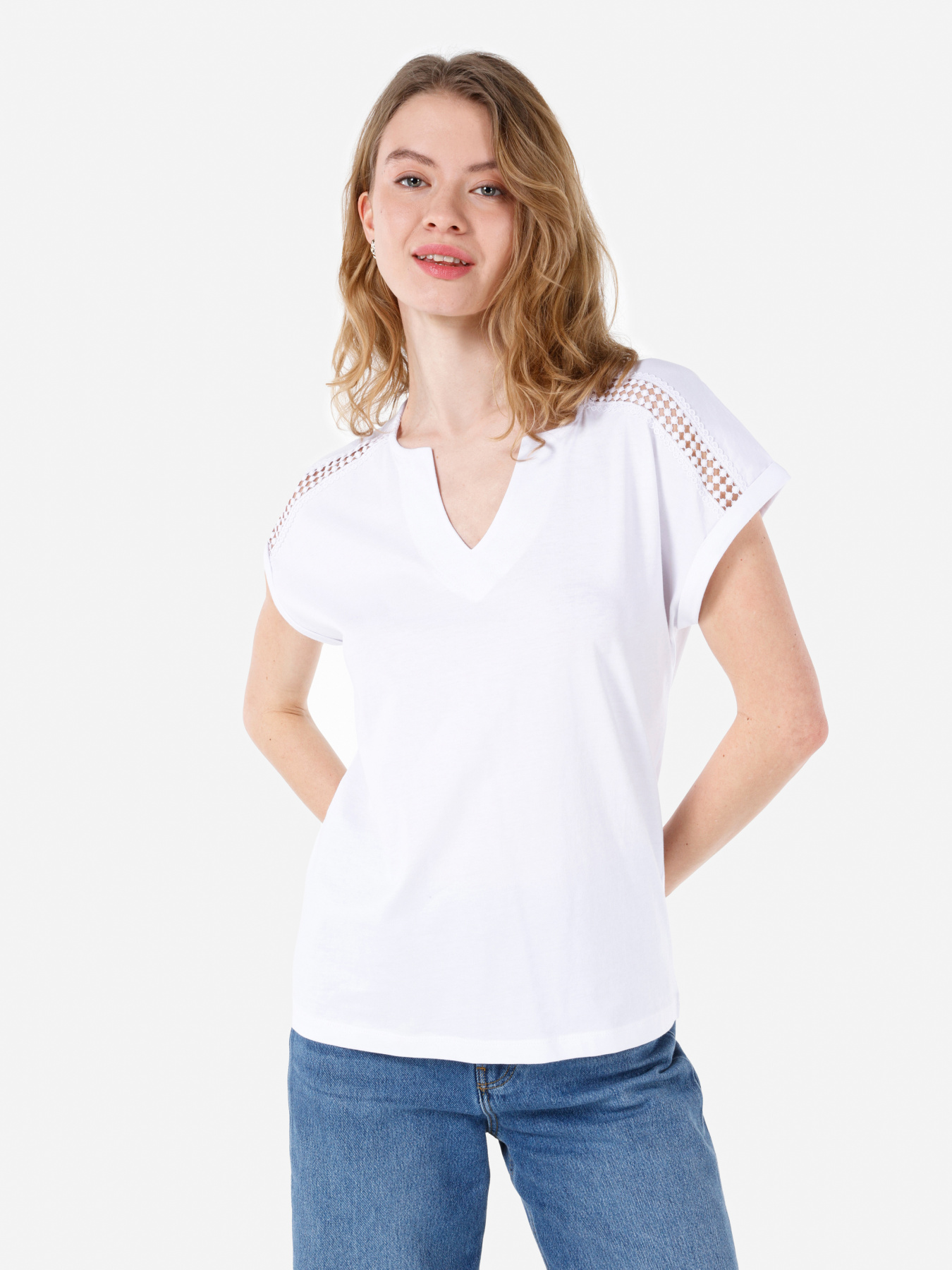 Футболки и поло Colin’s модель CL1067931_Q1.V1_WHT Фото