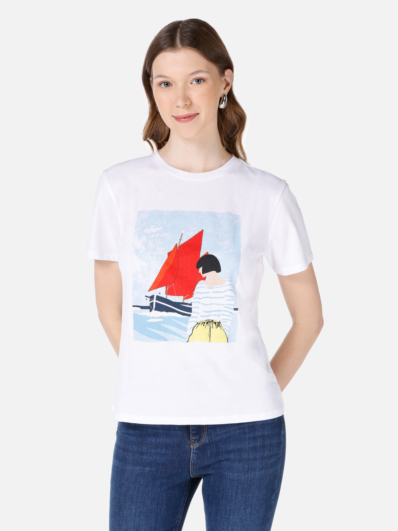 Футболки и поло Colin’s модель CL1068003_Q1.V1_WHT Фото