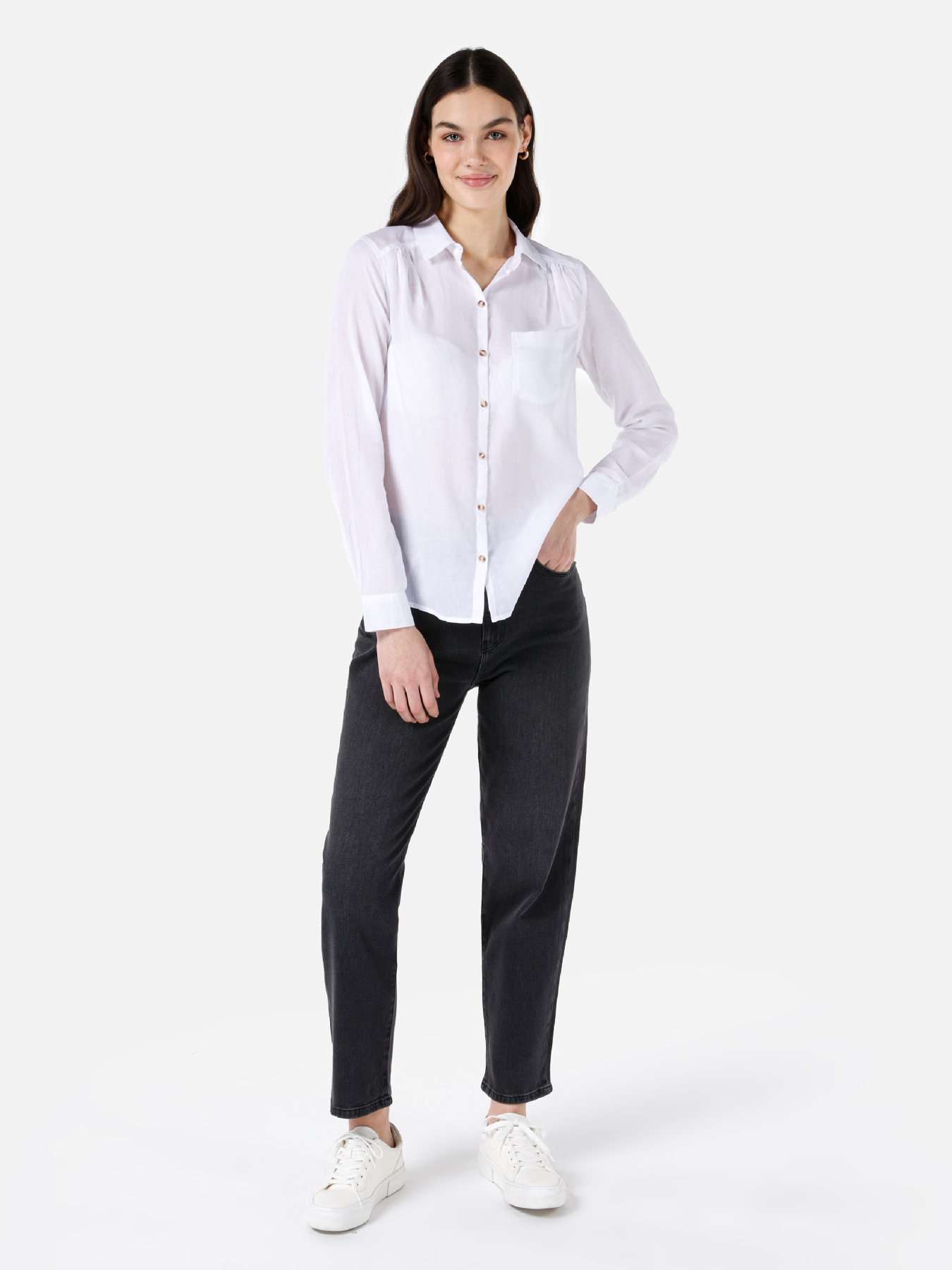 Рубашки Colin’s модель CL1068235_Q1.V1_WHT Фото