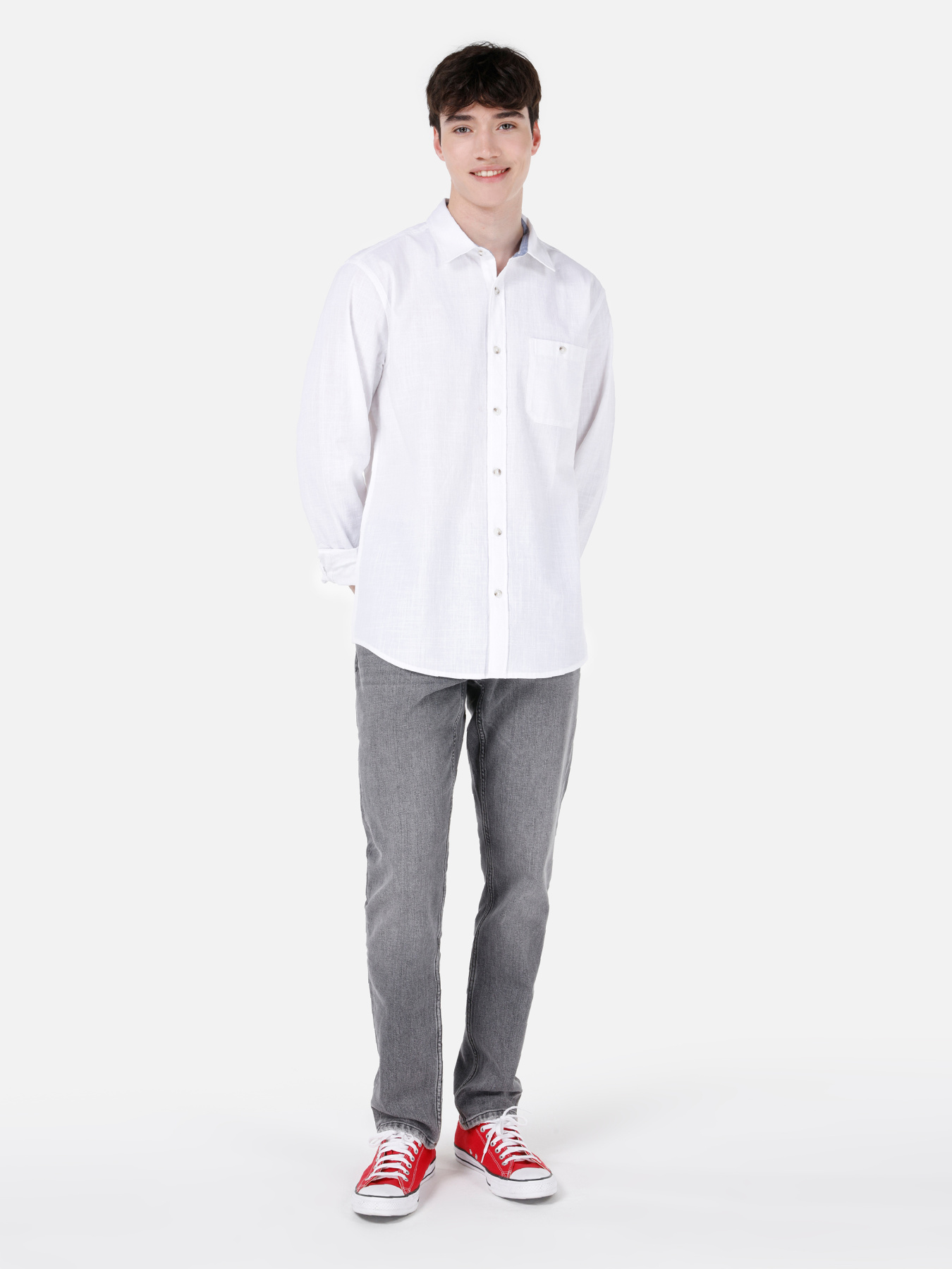 Рубашки Colin’s модель CL1068392_Q1.V1_WHT Фото