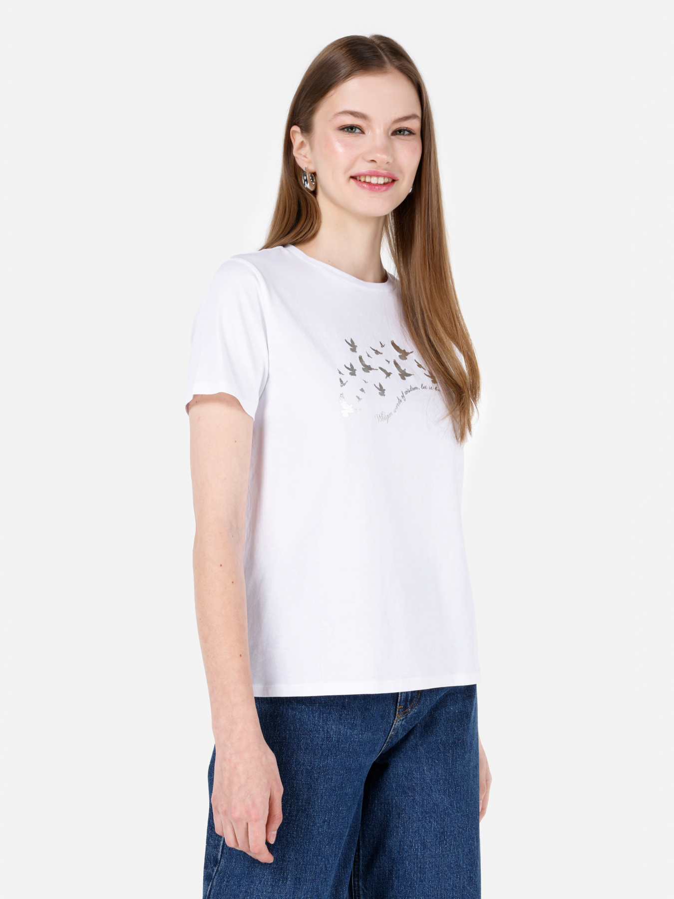 Футболки и поло Colin’s модель CL1068592_Q1.V1_WHT Фото